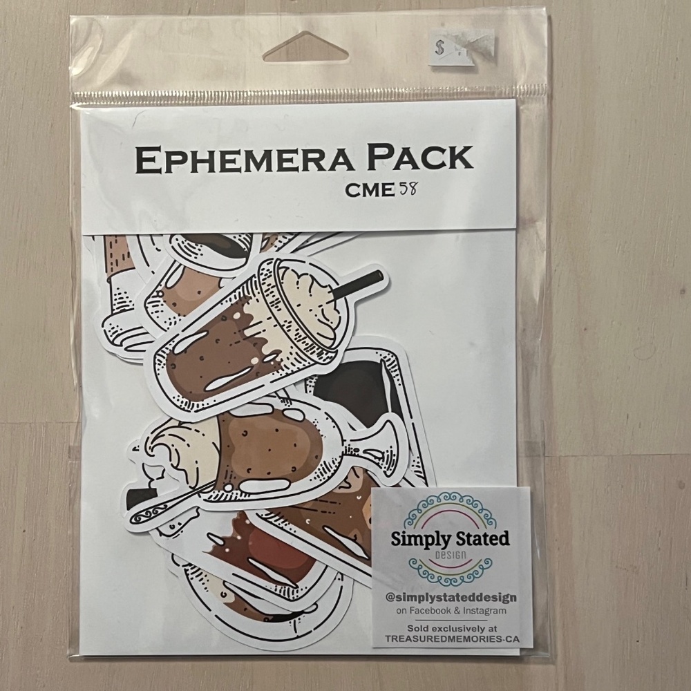 Coffee Ephemera Paper Pack